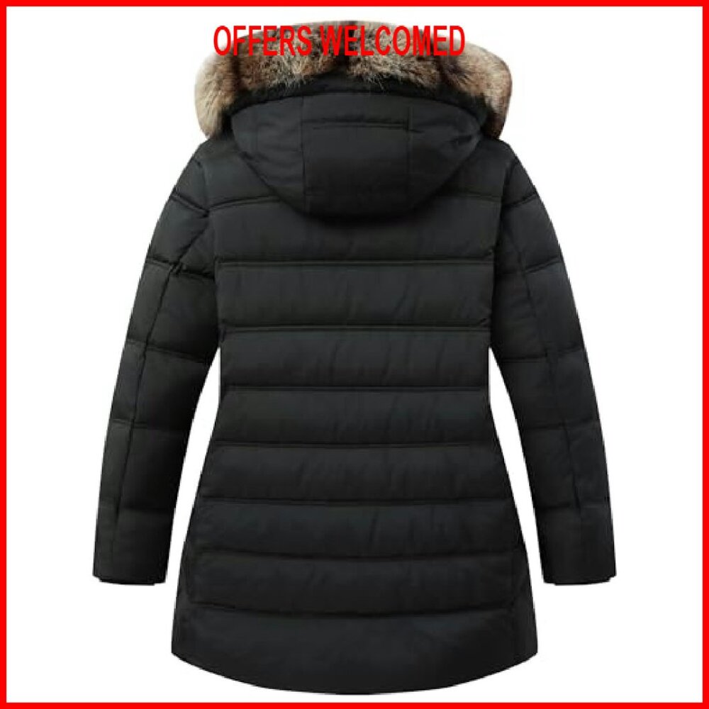 Plus Size Down Puffer Jacket Windproof Waterproof… - image 3